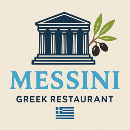 Messini Restaurant logo.